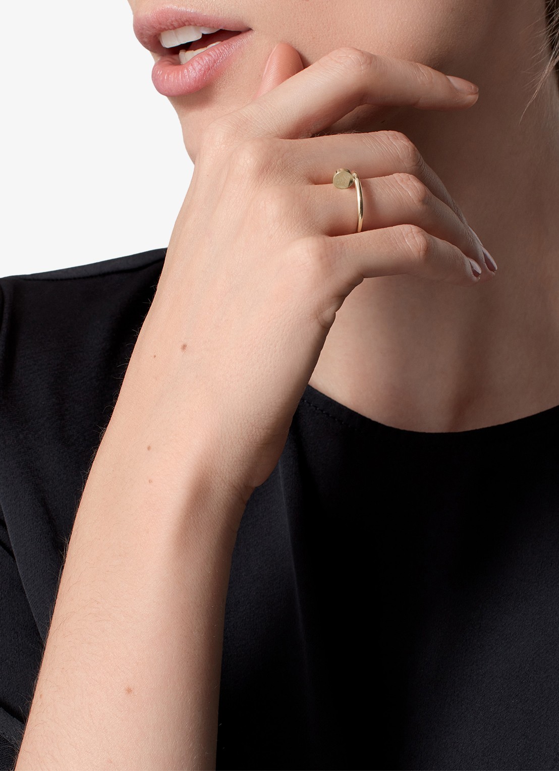 Cartier Juste un Clou ring, small model van 18 karaat geelgoud CRB42259 - achterkant 8 geelgoud