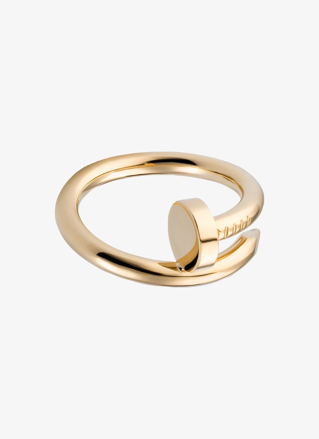 Cartier Juste un Clou ring van 18 karaat geelgoud CRB40926 - detail geelgoud