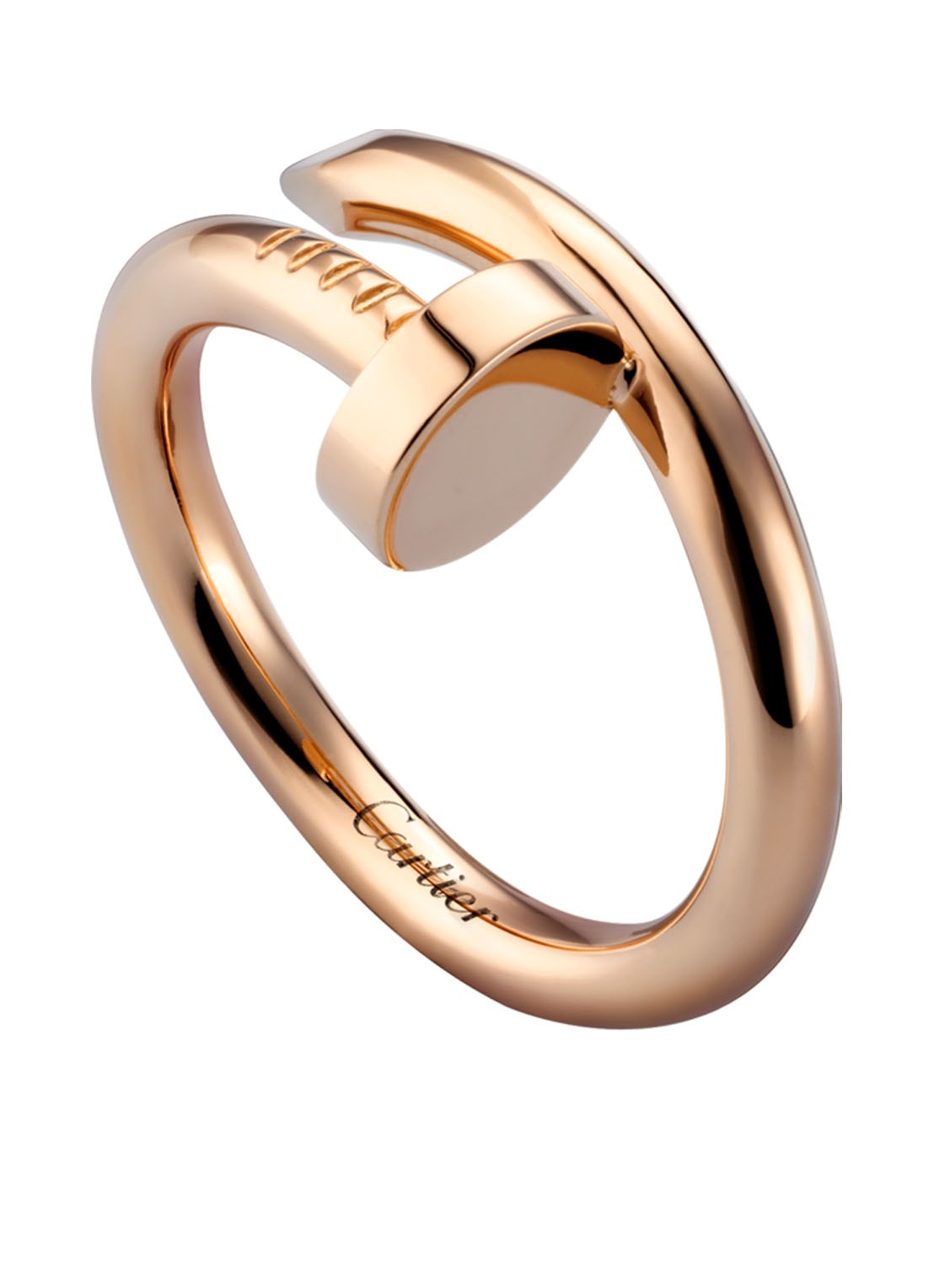 Cartier Juste un Clou ring van 18 karaat roségoud CRB4092500 - voorkant roségoud