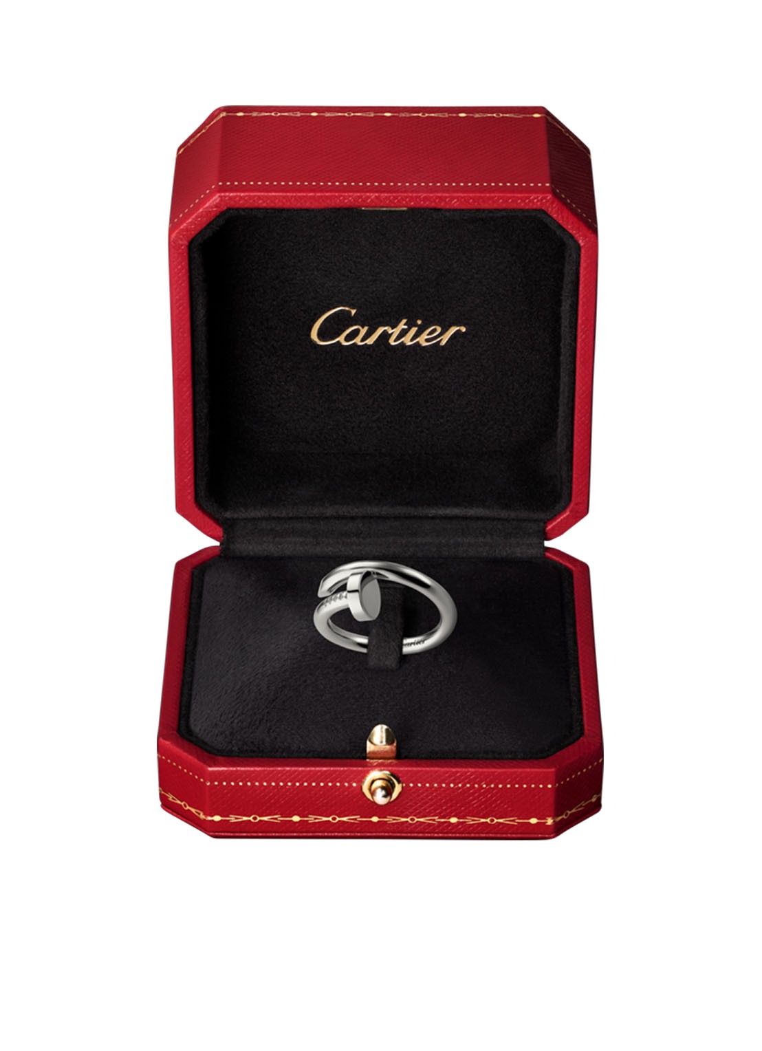Cartier Juste un Clou ring van 18 karaat witgoud B4099200 - detail 2 witgoud