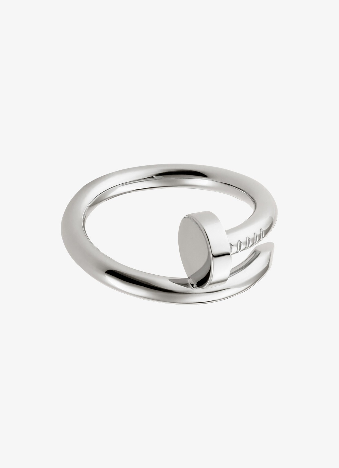 Cartier Juste un Clou ring van 18 karaat witgoud CRB40992 - detail 3 witgoud