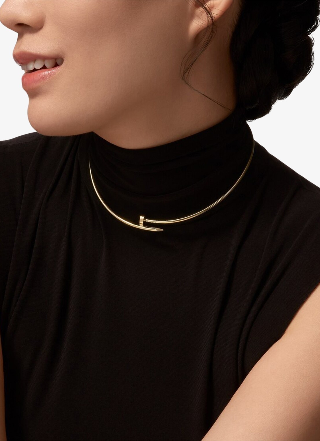 Cartier Juste un Clou small ketting van 18 karaat geelgoud CRB7224799   - voorkant 2 geelgoud
