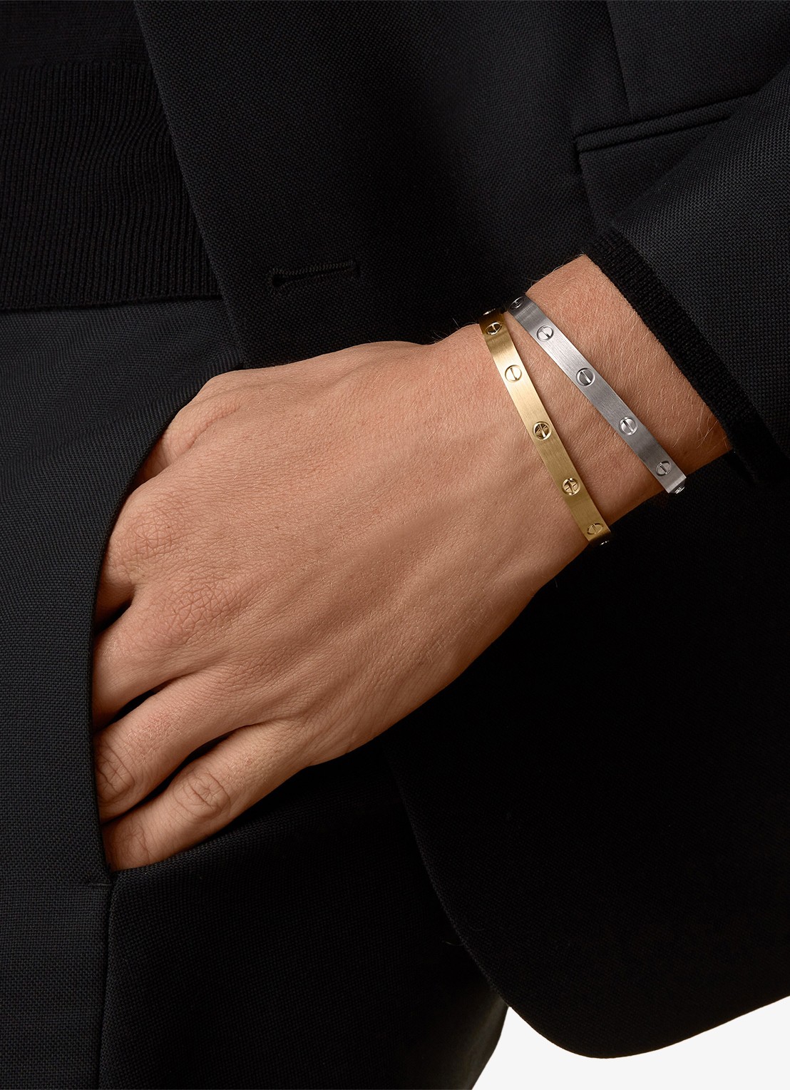 Cartier LOVE armband, klassiek model van 18 karaat geelgoud CRB6077017 - voorkant 8 geelgoud