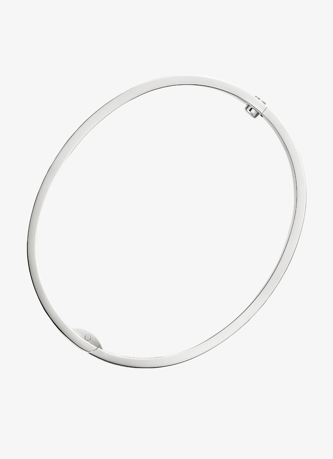 Cartier LOVE armband, klassiek model van 18 karaat witgoud met 4.04 ct diamant CRN6727417 - detail 4 witgoud