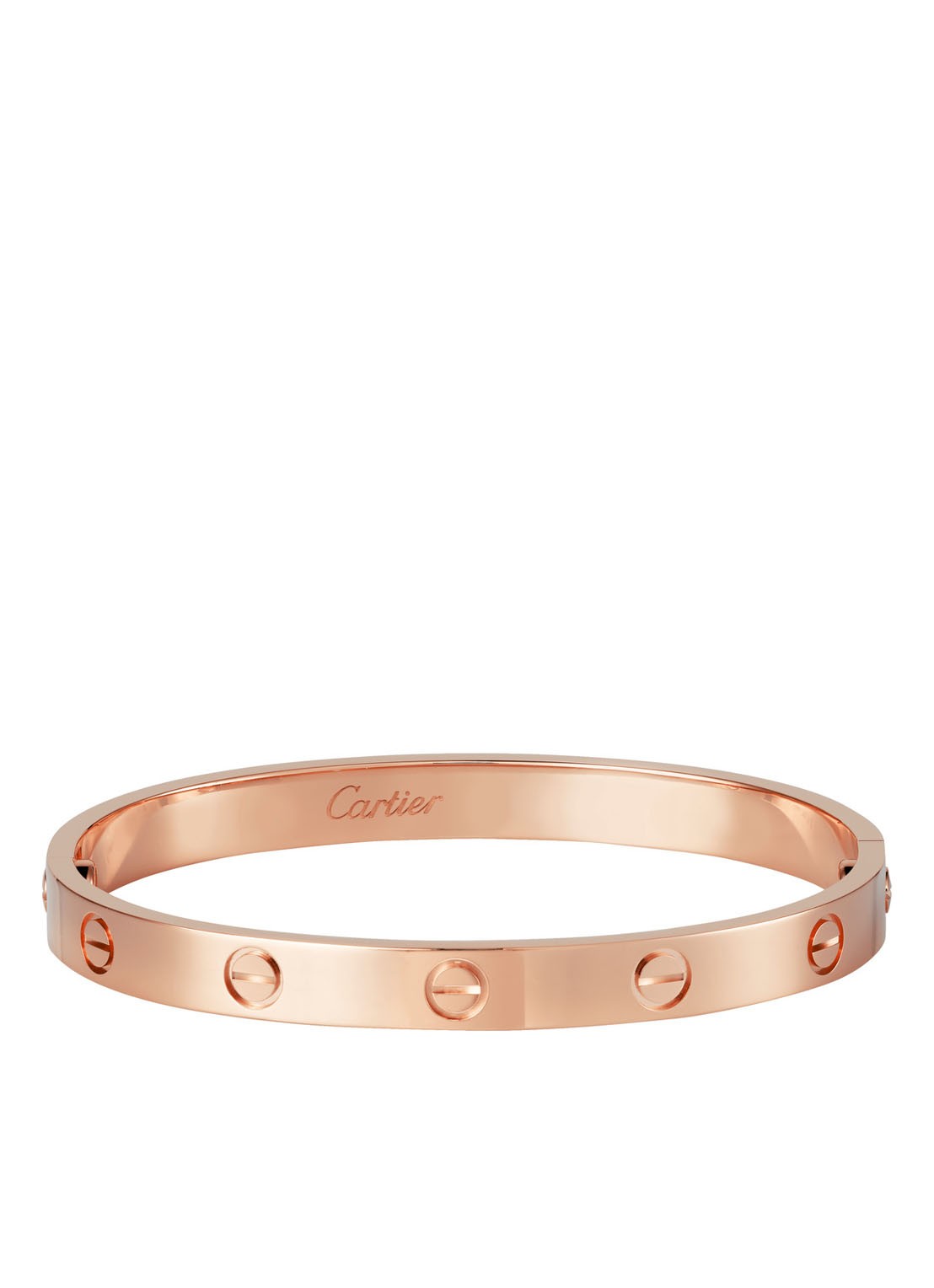 Cartier LOVE armband van 18 karaat roségoud CRB6067400 - voorkant 2 roségoud