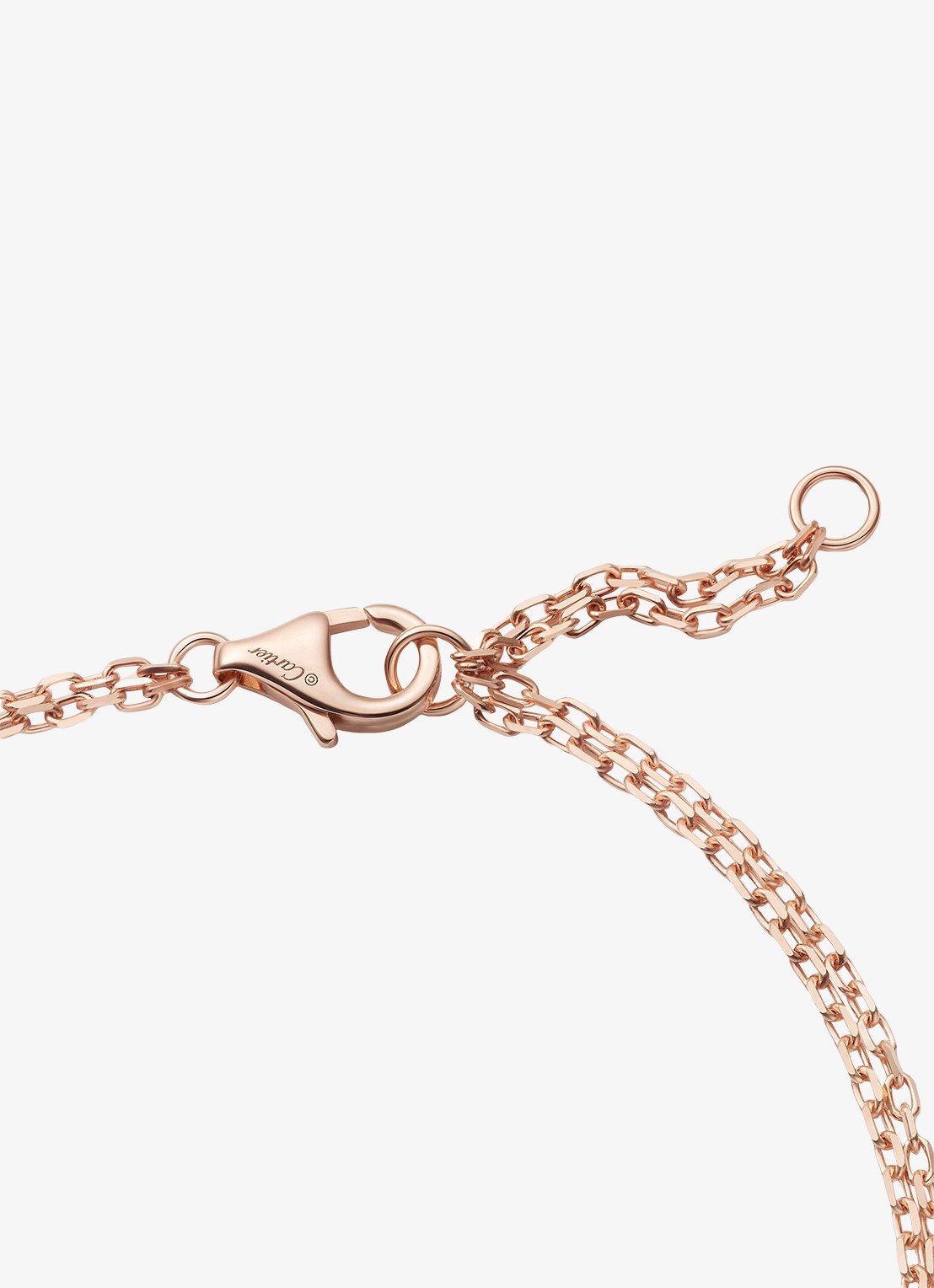 Cartier LOVE armband van 18 karaat roségoud met 0.03 ct diamant CRB6063600 - detail 4 roségoud