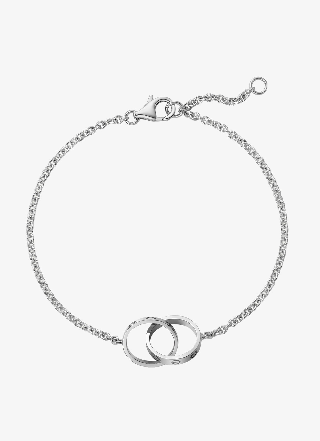 Cartier LOVE armband van 18 karaat witgoud CRB6091200 - achterkant 3 witgoud