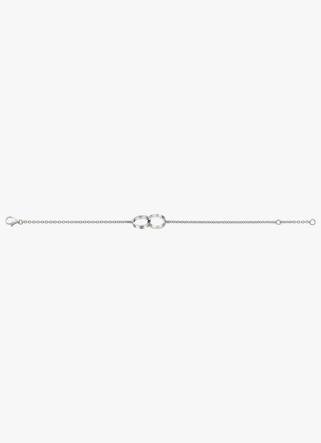 Cartier LOVE armband van 18 karaat witgoud CRB6091200 - detail 4 witgoud