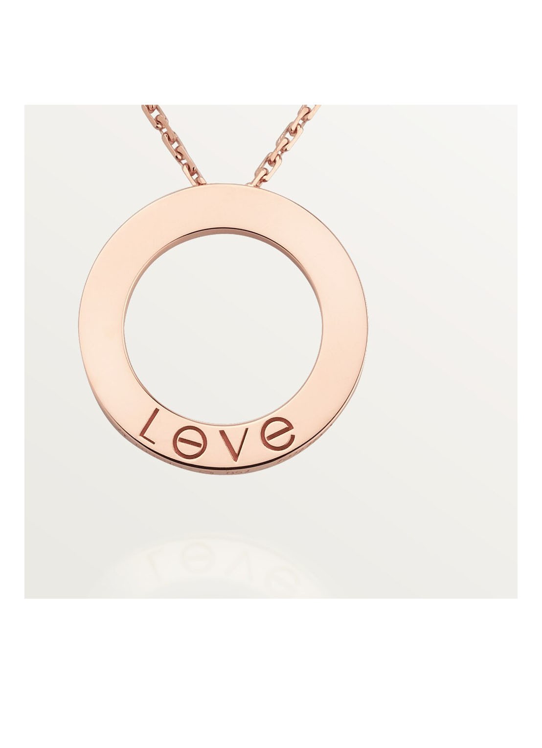Cartier LOVE ketting van 18 karaat roségoud CRB7014400 - detail 5 roségoud