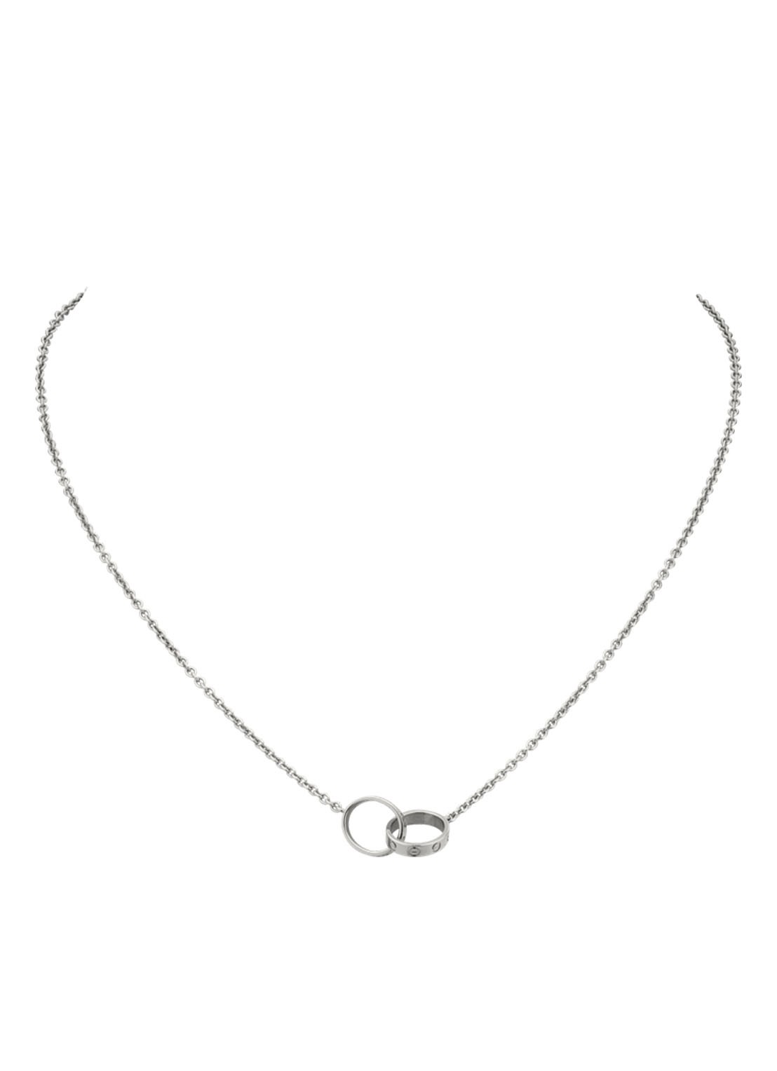 Cartier Love ketting van 18k witgoud B7212500 - detail 2 witgoud