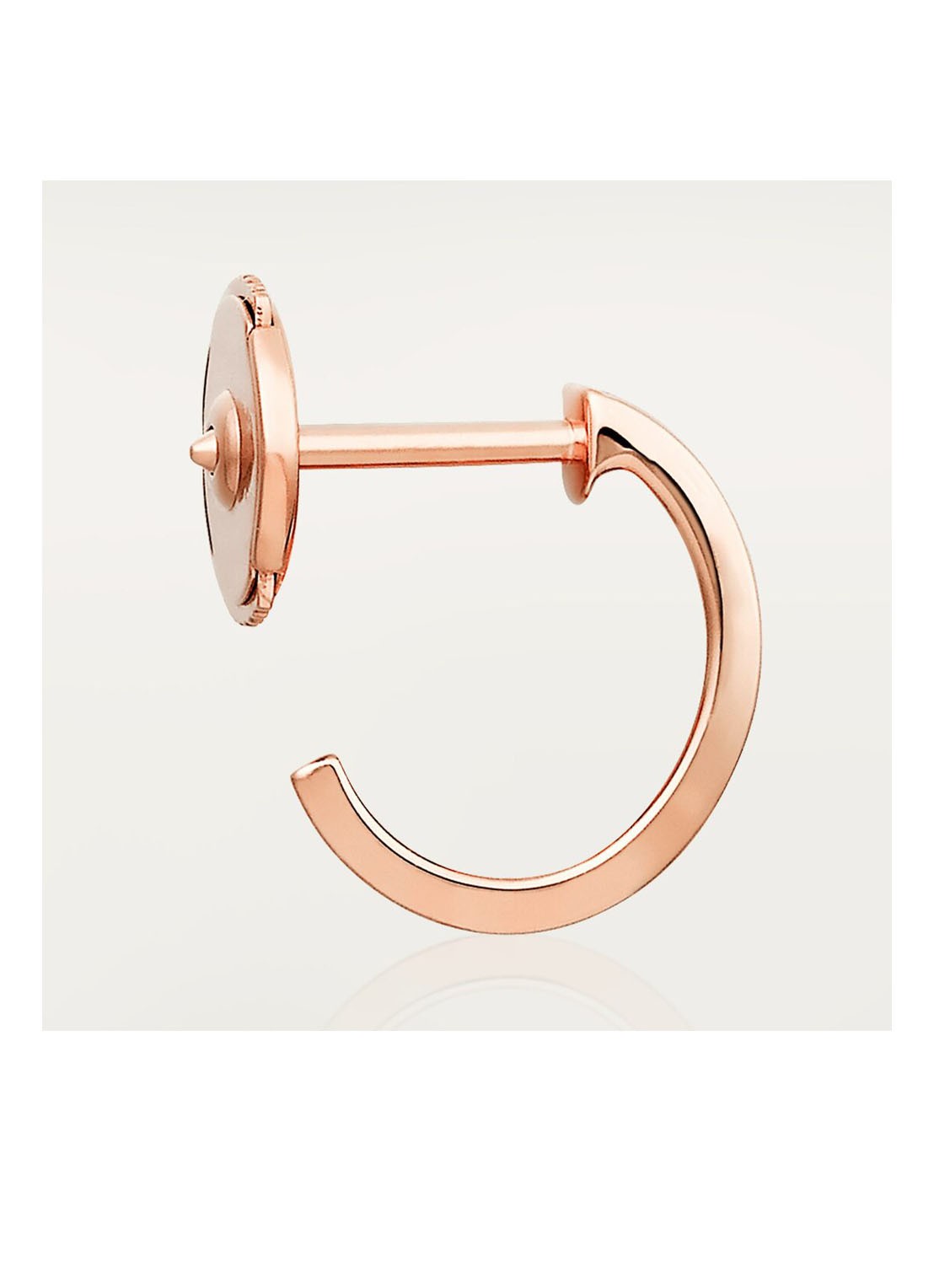 Cartier Love oorbellen van 18 karaat roségoud CRB8029000 - detail roségoud