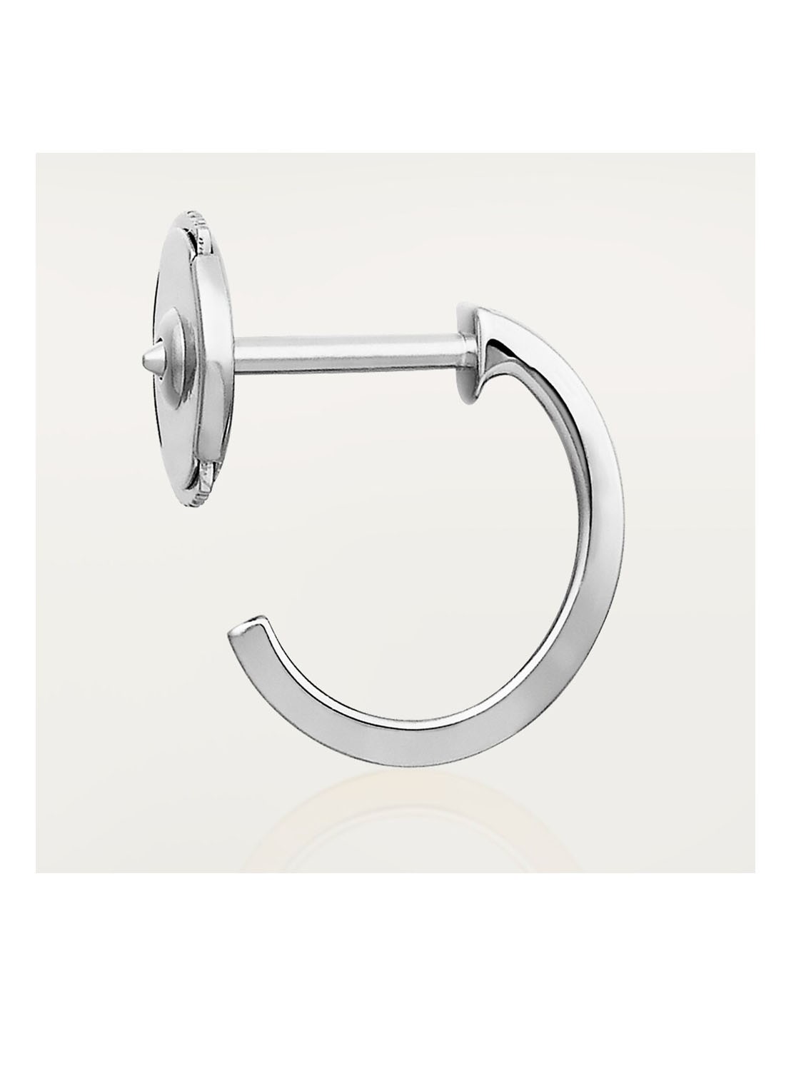Cartier LOVE oorbellen van 18 karaat witgoud CRB8028900 - detail 2 witgoud