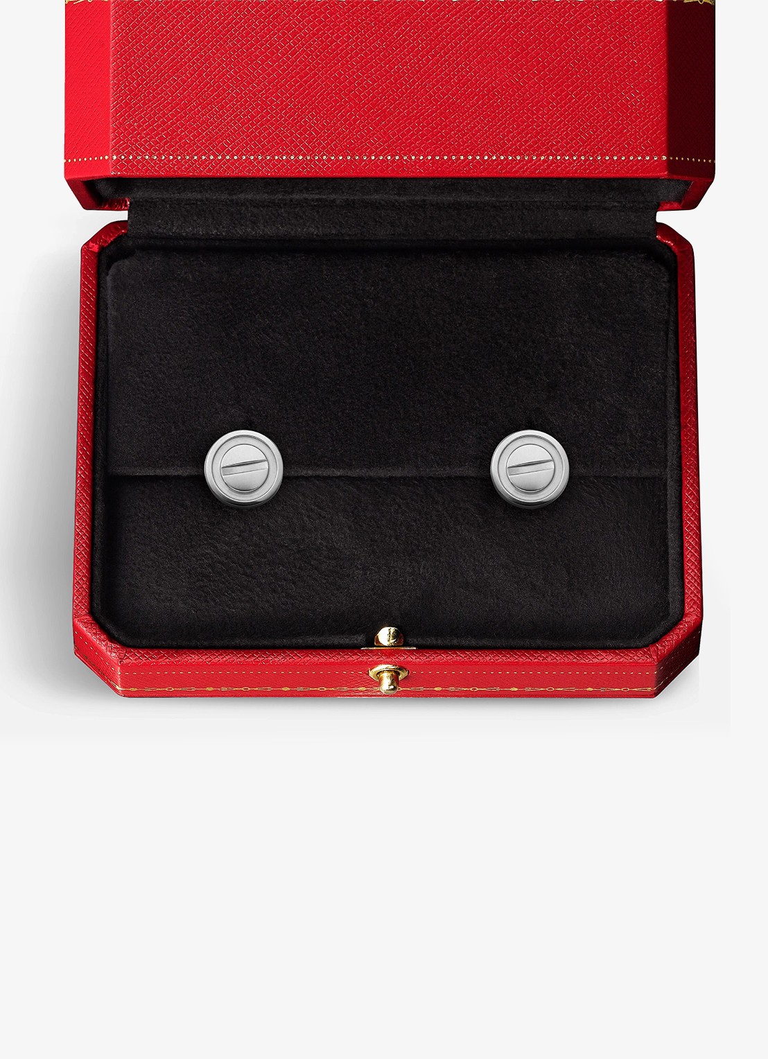 Cartier LOVE oorknopjes van 18 karaat witgoud CRB8301256 - detail 5 witgoud