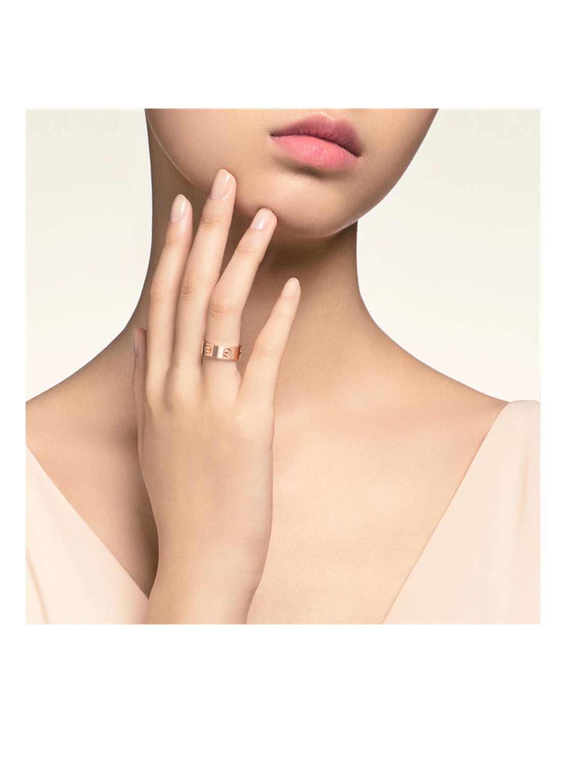 Cartier LOVE ring, klassiek model CRB4084800 - detail 2 roségoud