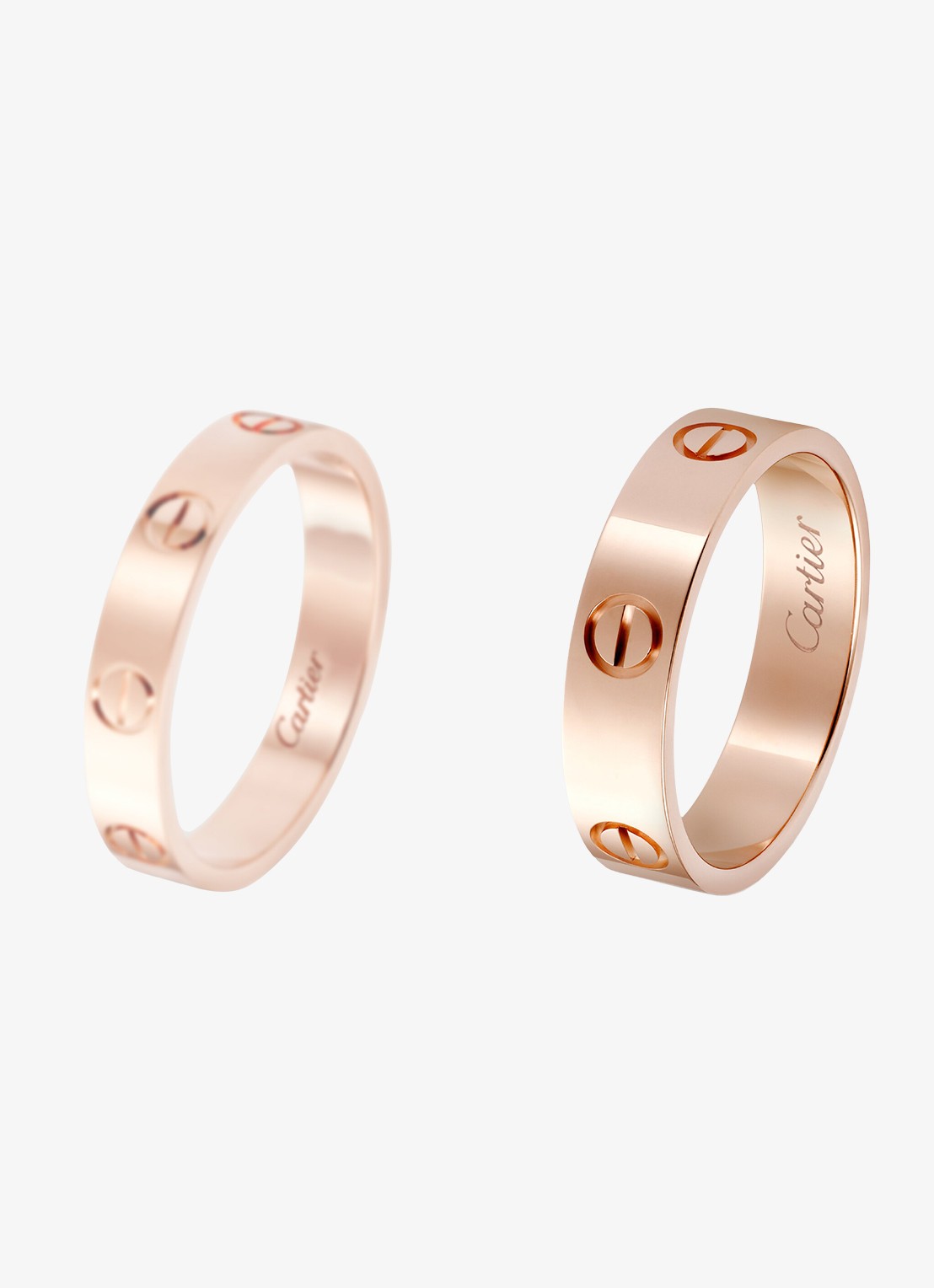 Cartier LOVE ring, klassiek model van 18 karaat roségoud CRB40848 - detail 4 roségoud