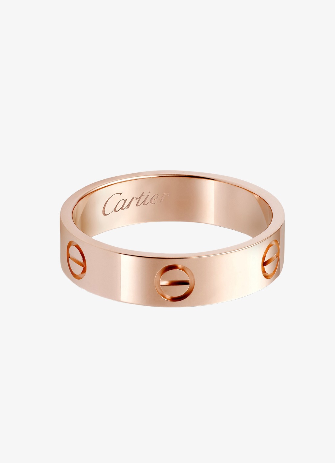 Cartier LOVE ring, klassiek model van 18 karaat roségoud CRB40848 - voorkant 6 roségoud