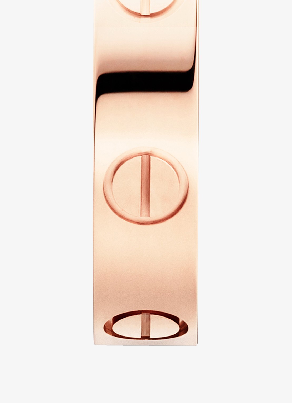 Cartier LOVE trouwring, klein model van 18 karaat roségoud CRB4085200 - detail 4 roségoud
