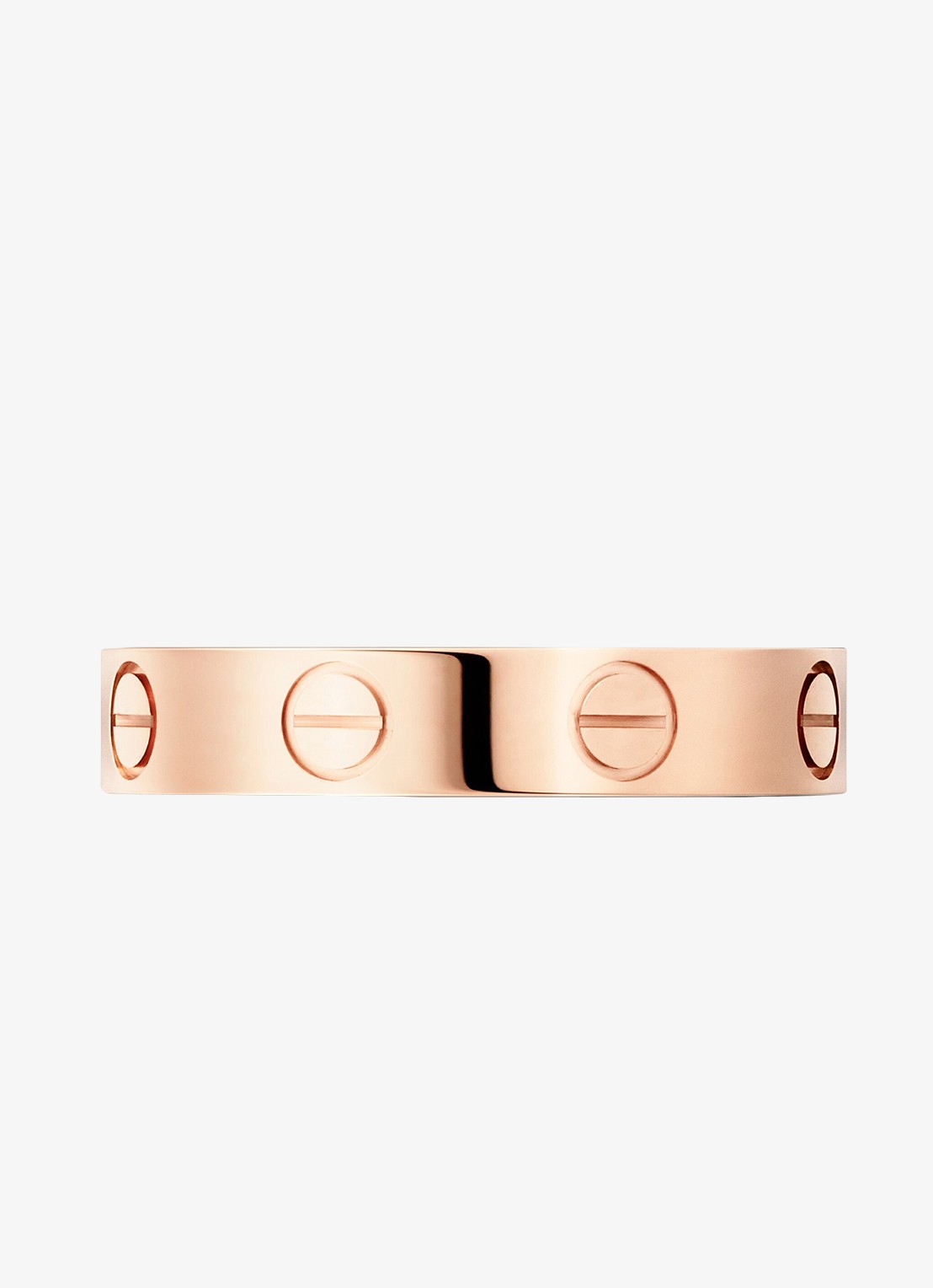 Cartier LOVE trouwring, klein model van 18 karaat roségoud CRB4085200 - detail 6 roségoud