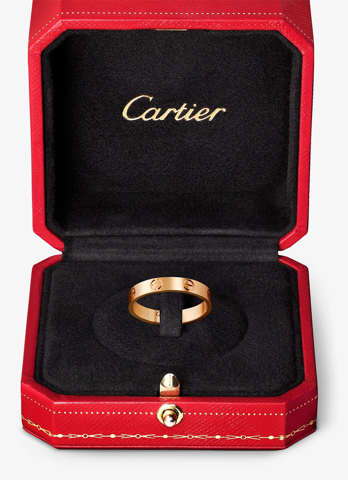 Cartier LOVE trouwring, klein model van 18 karaat roségoud CRB4085200 - detail 8 roségoud