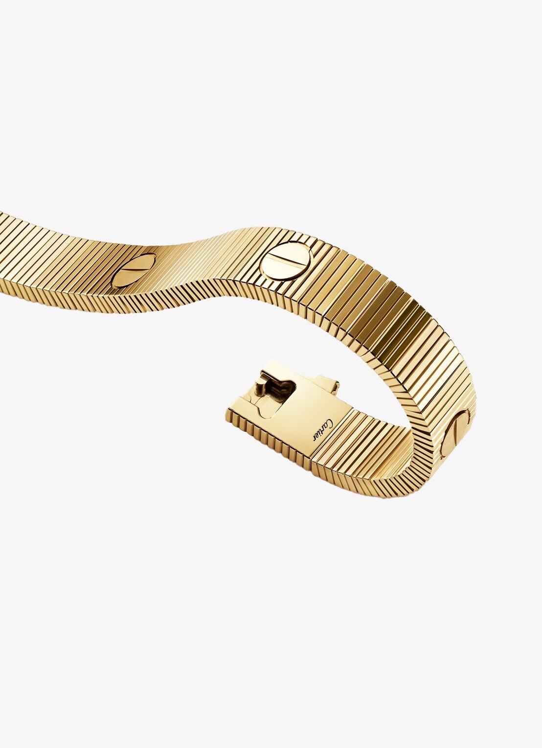 Cartier LOVE Unlimited armband van 18 karaat geelgoud CRB60889 - voorkant 2 geelgoud