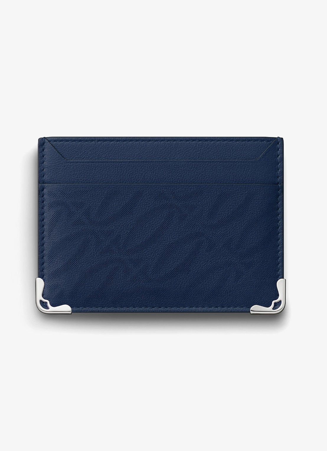 Cartier Must de Cartier pasjeshouder van kalfsleer CRL3002523 - voorkant donkerblauw