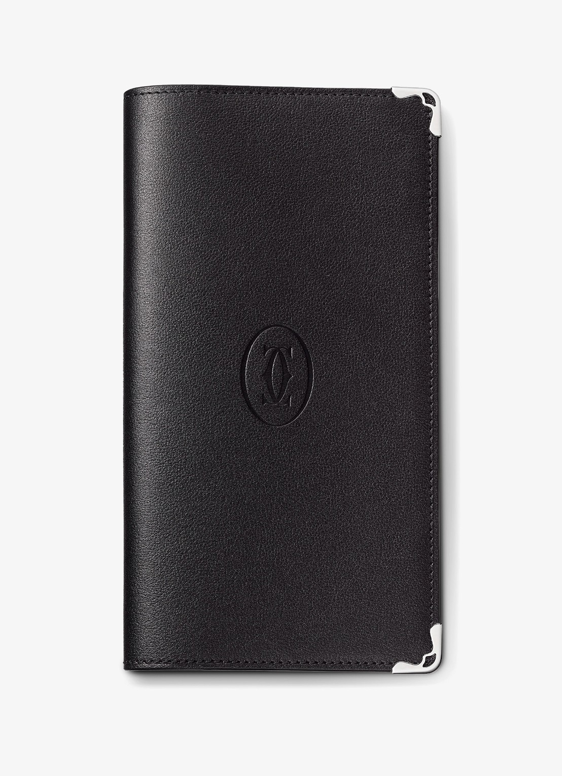 Cartier Must de Cartier zakagenda, groot model van kalfsleer CRL3001528 - voorkant 6 zwart