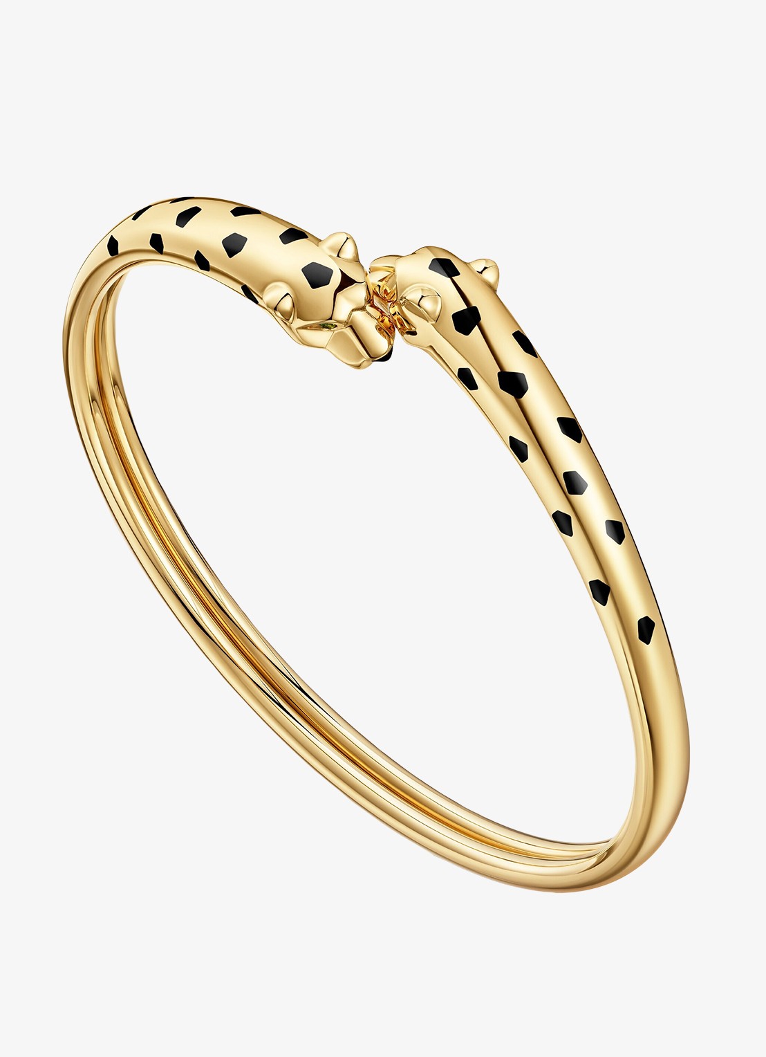 Cartier Panthère de Cartier armband van 18 karaat geelgoud met onyx en tsavoriet granaat CRN6730715 - voorkant 6 geelgoud