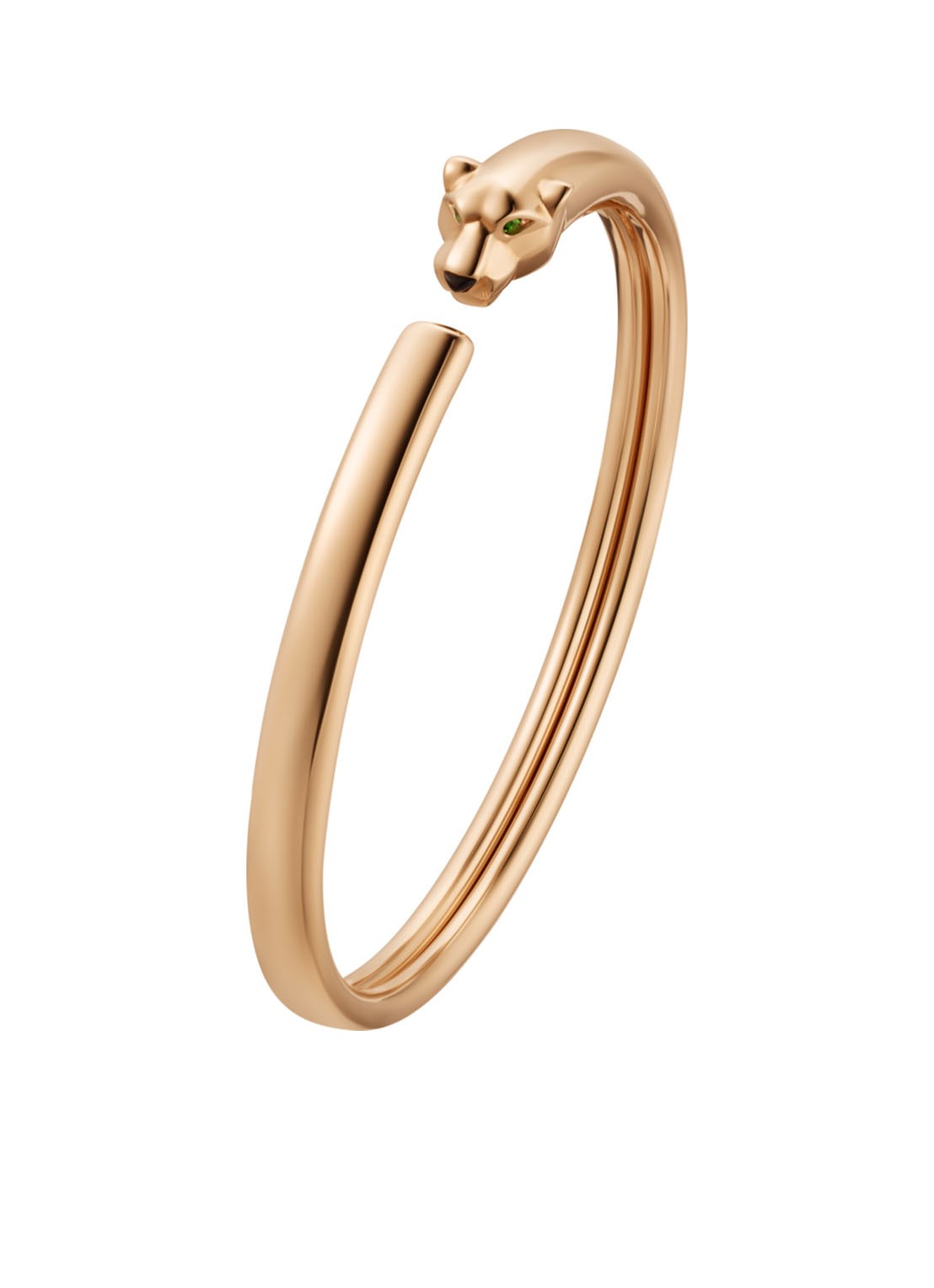 Cartier Panthère de Cartier armband van 18 karaat roségoud met onyx en tsavoriet CRB6067300 - voorkant roségoud