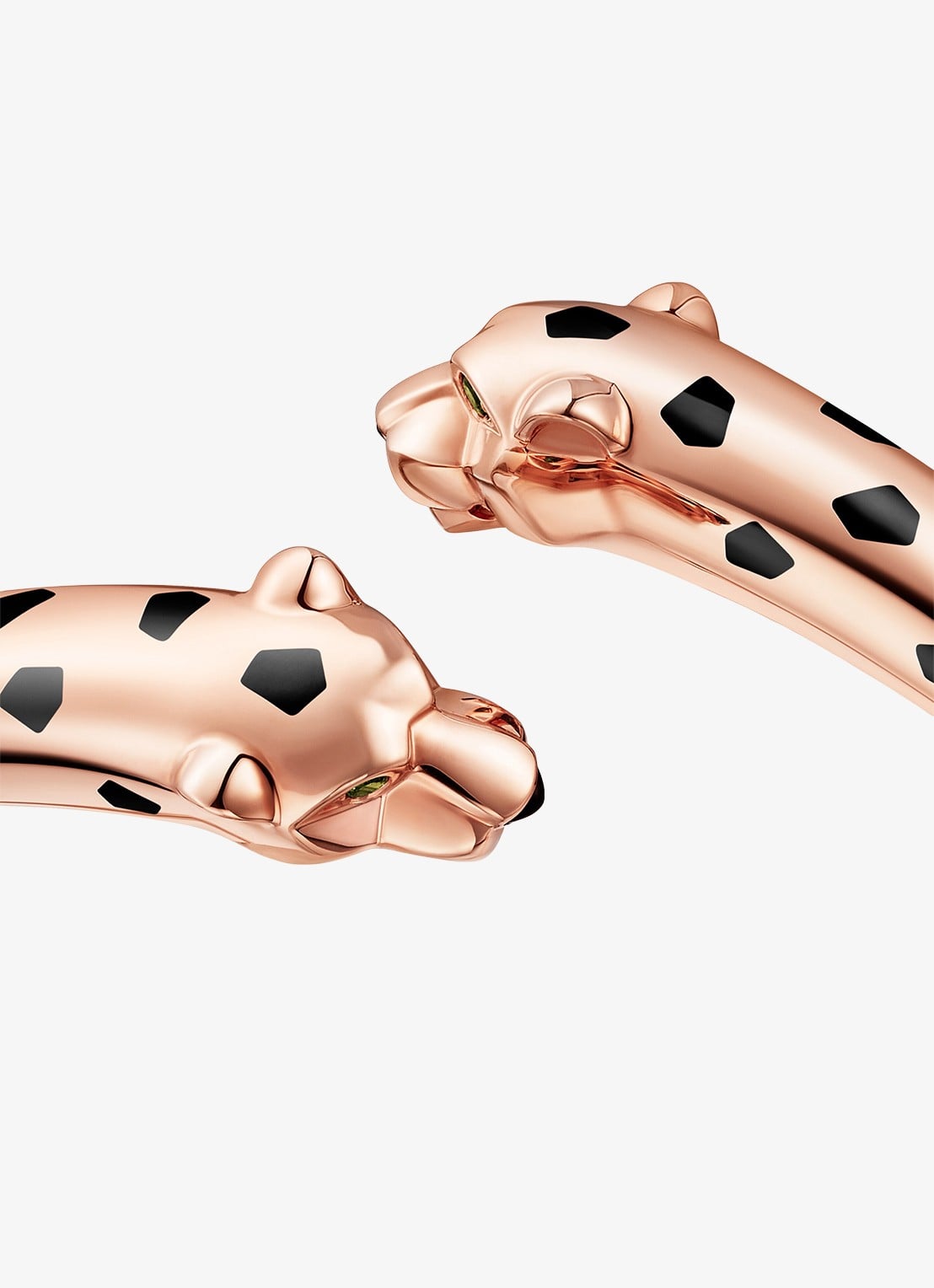Cartier Panthère de Cartier armband van 18 karaat roségoud met onyx en tsavoriet granaat CRN6730817 - detail 6 roségoud