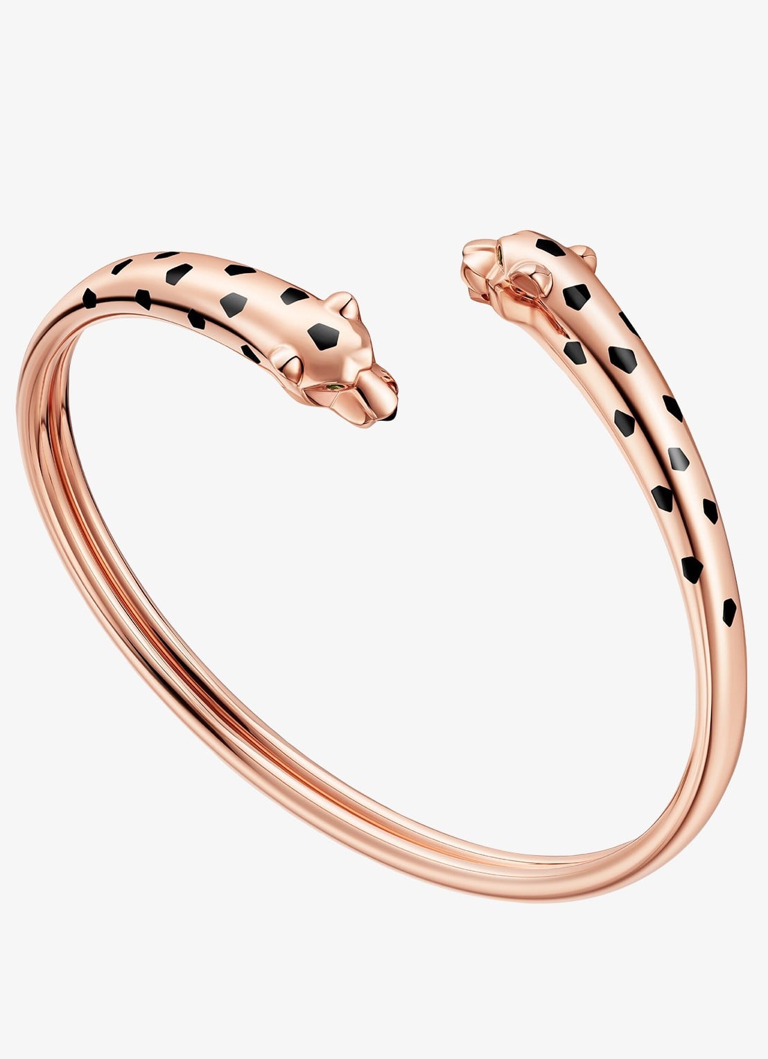 Cartier Panthère de Cartier armband van 18 karaat roségoud met onyx en tsavoriet granaat CRN6730817 - voorkant 2 roségoud