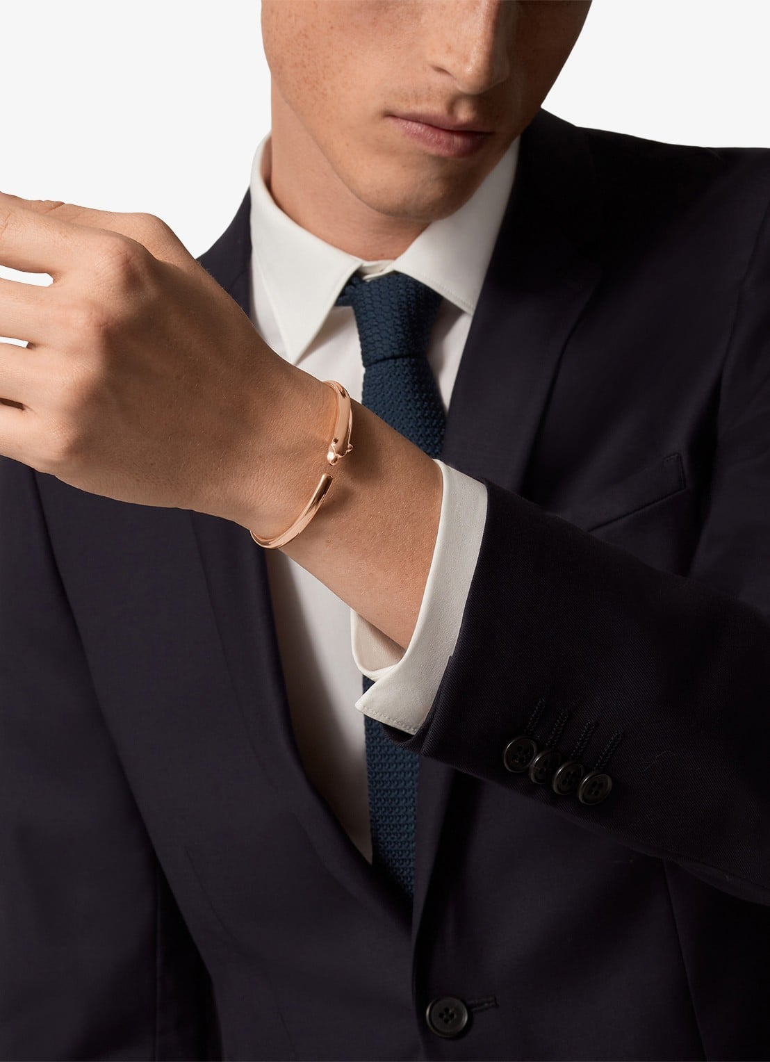 Cartier Panthère de Cartier bangle, klein model van 18 karaat roségoud CRB6078417 - voorkant 8 roségoud