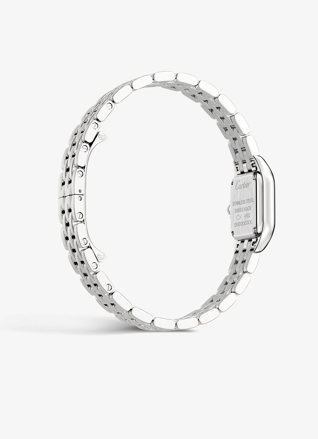 Cartier Panthère de Cartier horloge, klein model CRWSPN0012 - achterkant 8 zilver