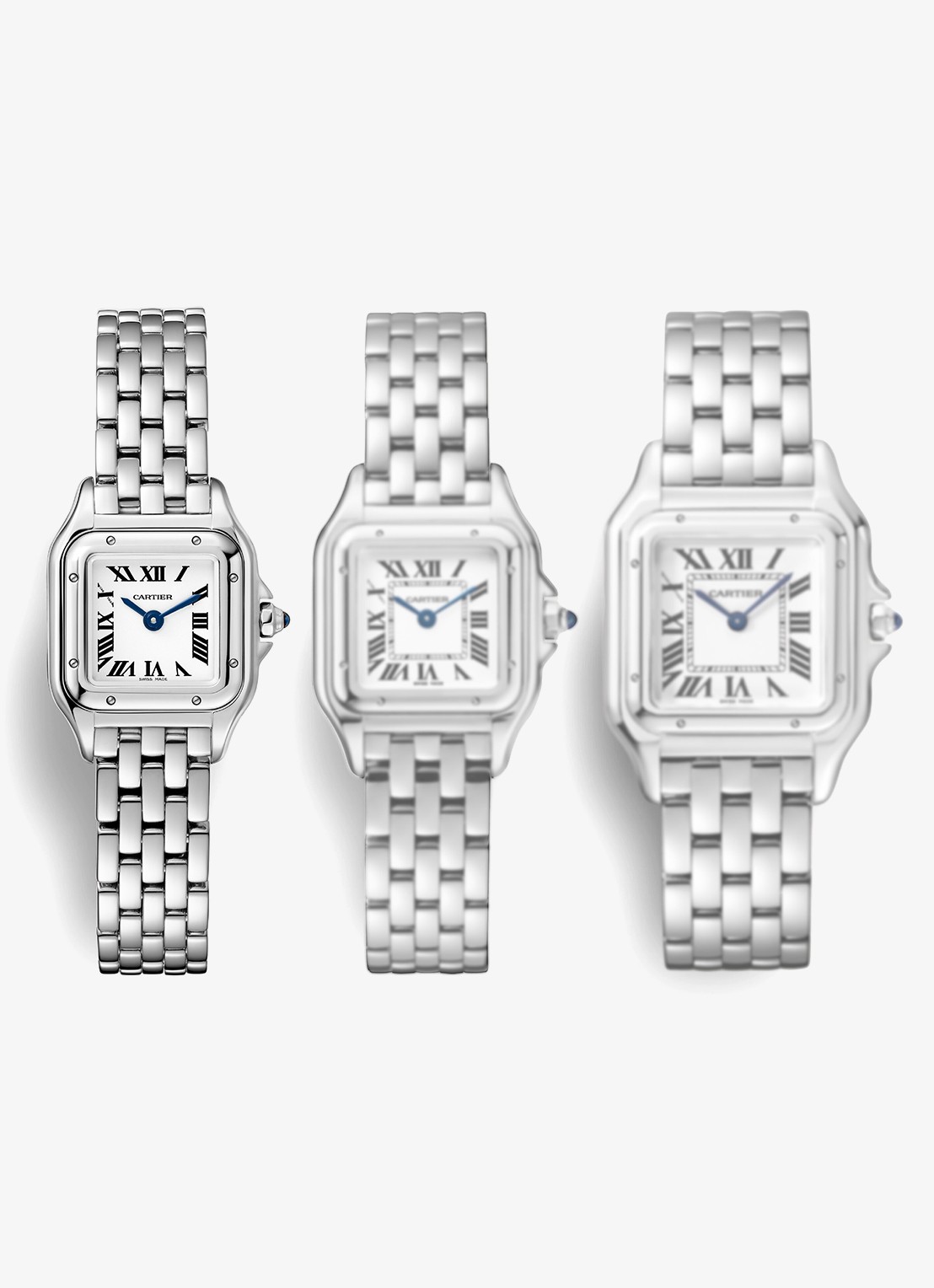 Cartier Panthère de Cartier horloge, klein model CRWSPN0012 - detail 5 zilver