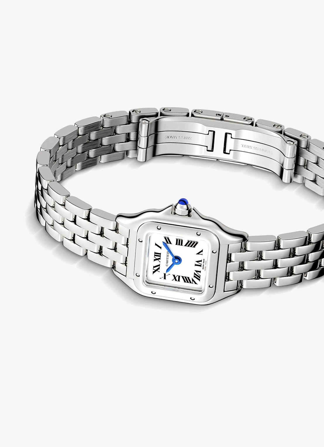 Cartier Panthère de Cartier horloge, klein model CRWSPN0012 - detail 6 zilver
