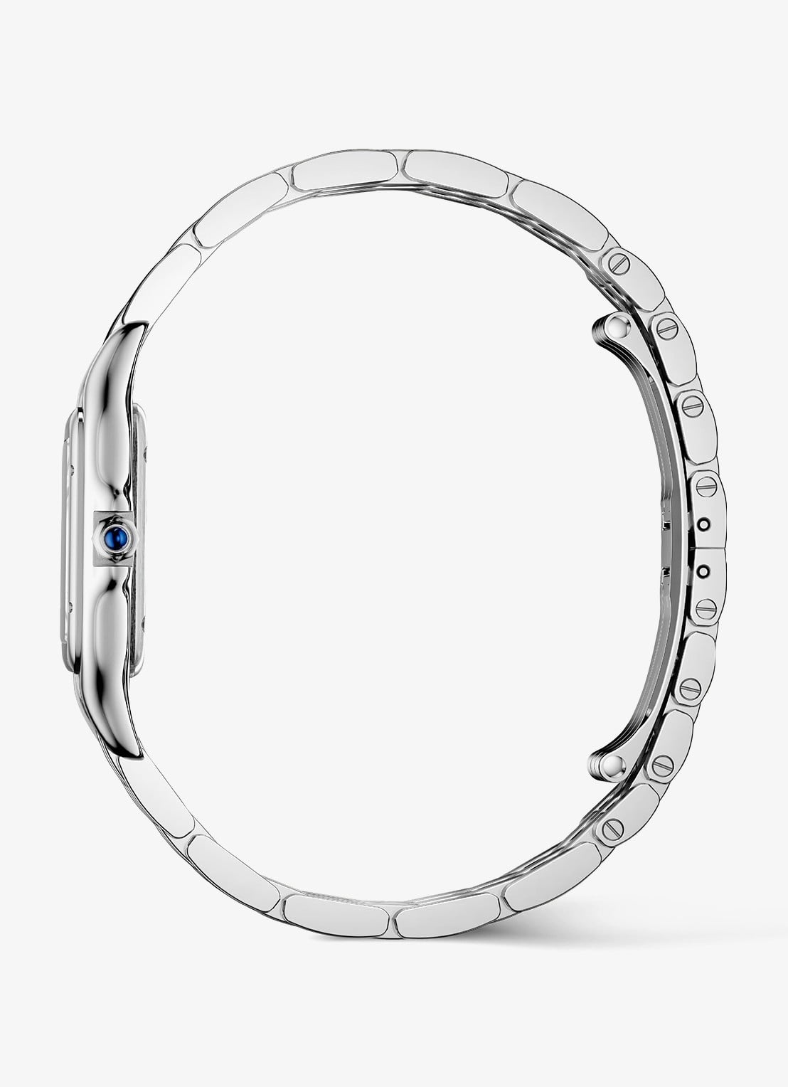 Cartier Panthère de Cartier horloge, medium model CRWSPN0015 - achterkant 6 zilver