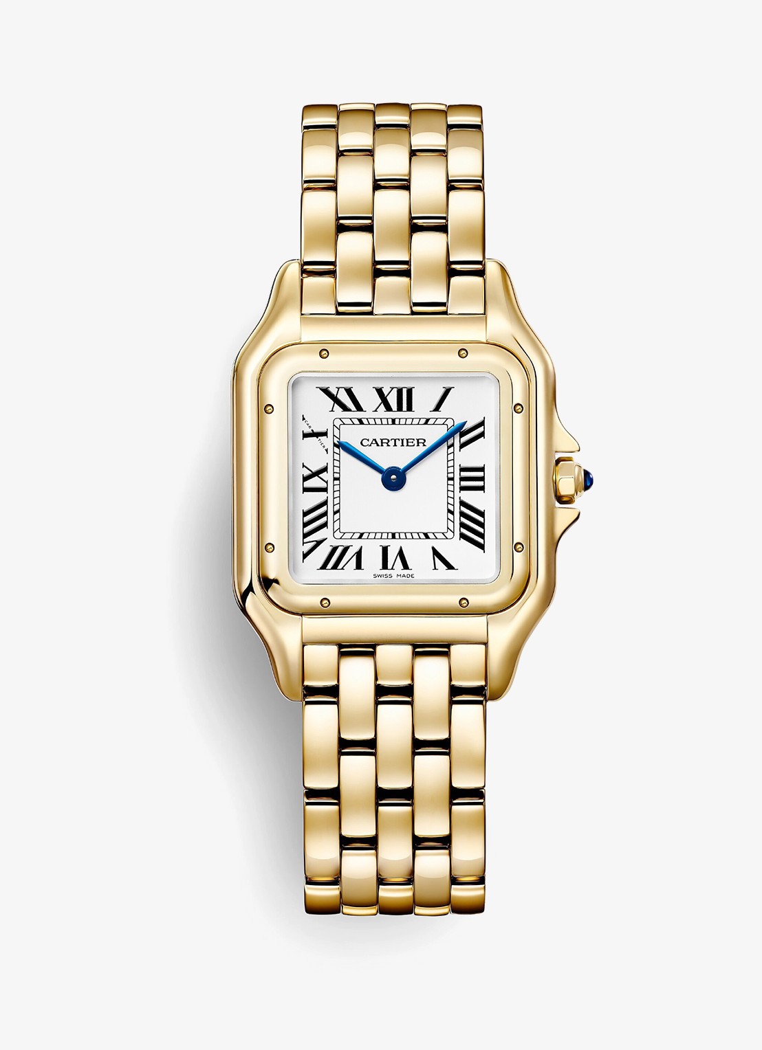 Cartier Panthère de Cartier horloge, medium model van 18 karaat geelgoud CRWGPN0058 - voorkant 2 goud