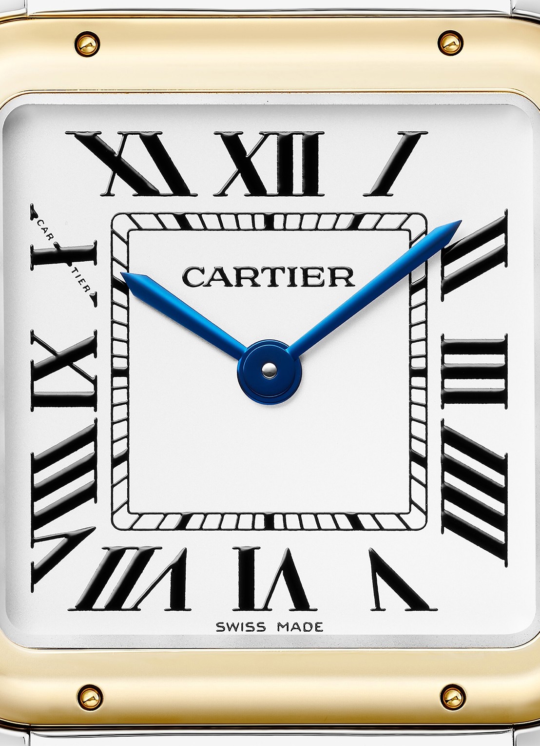 Cartier Panthère de Cartier horloge, medium model van 18 karaat geelgoud en staal CRW2PN0019 - detail 3 zilver