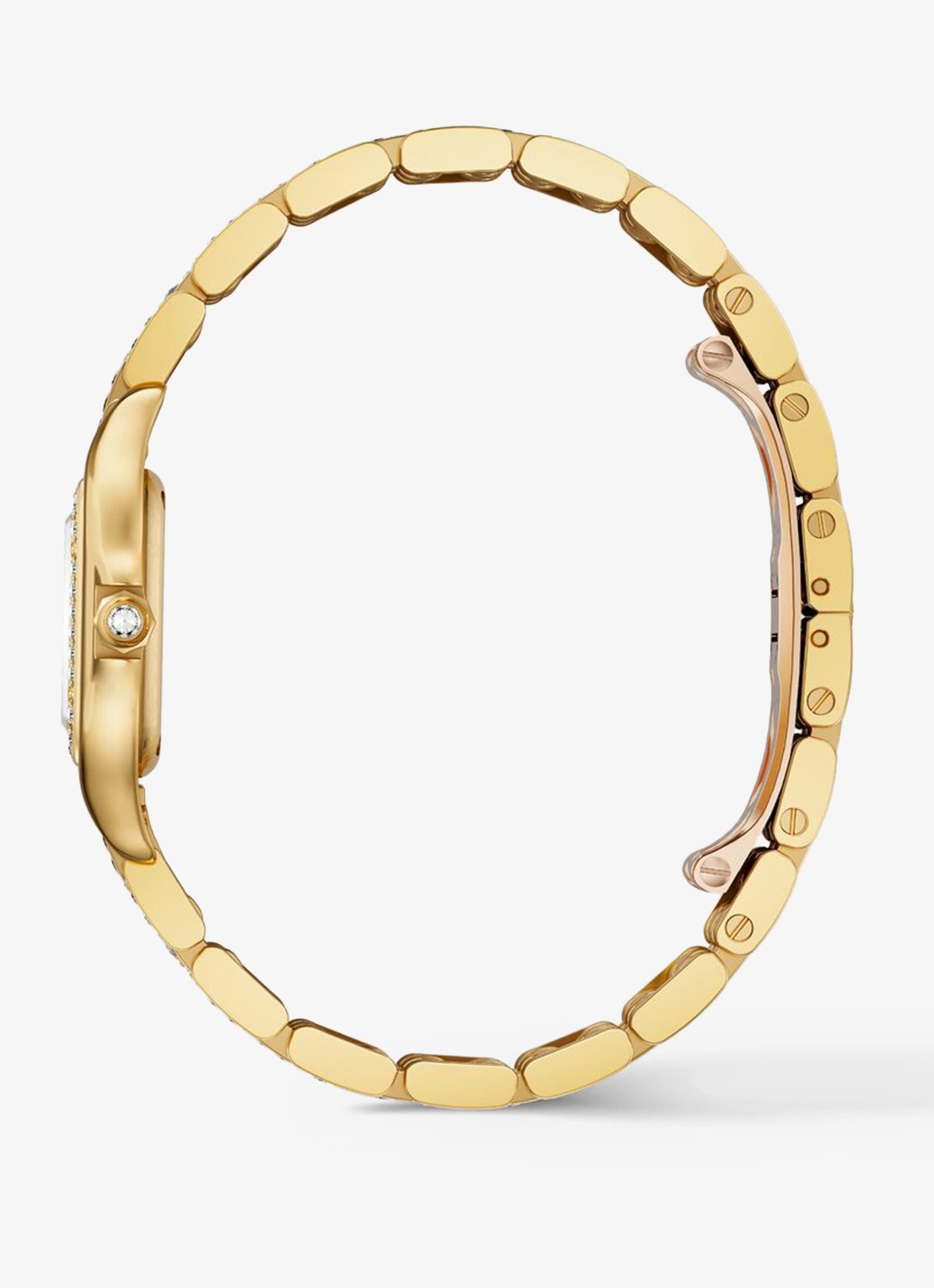 Cartier Panthère de Cartier horloge van 18 karaat geelgoud met diamanten CRWJPN0059 - detail 2 geelgoud