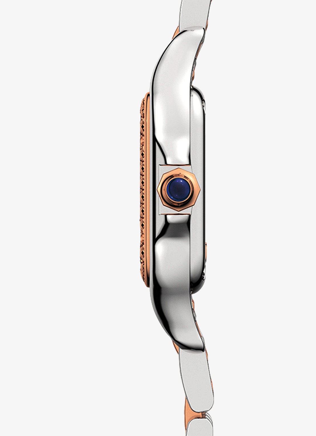 Cartier Panthère de Cartier horloge van 18 karaat roségoud en staal met diamant CRW3PN0014 - detail 4 roségoud