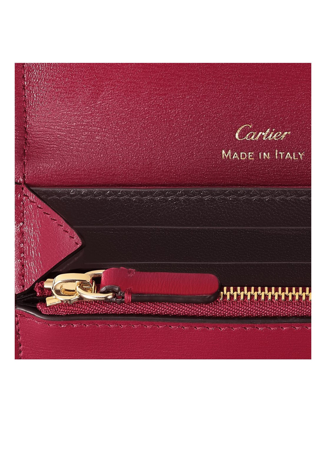 Cartier Panthère de Cartier Mini portemonnee van kalfsleer CRL3002040 - detail 4 donkerrood