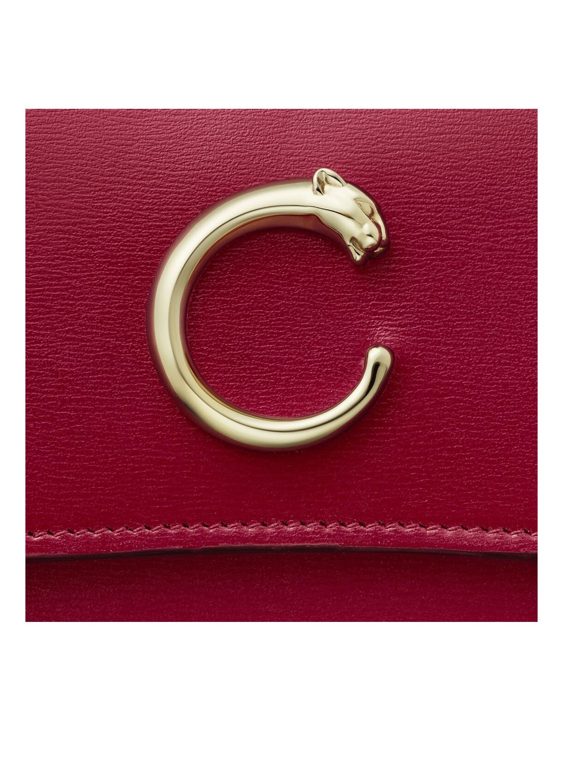 Cartier Panthère de Cartier portemonnee van kalfsleer CRL3002044 - detail 5 donkerrood