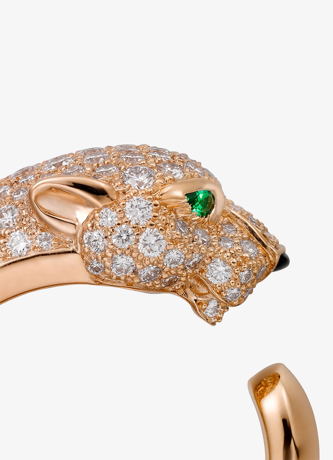 Cartier Panthère de Cartier ring, middel model van 18 karaat roségoud met 1.15 ct diamant CRN4742200 - detail 4 roségoud