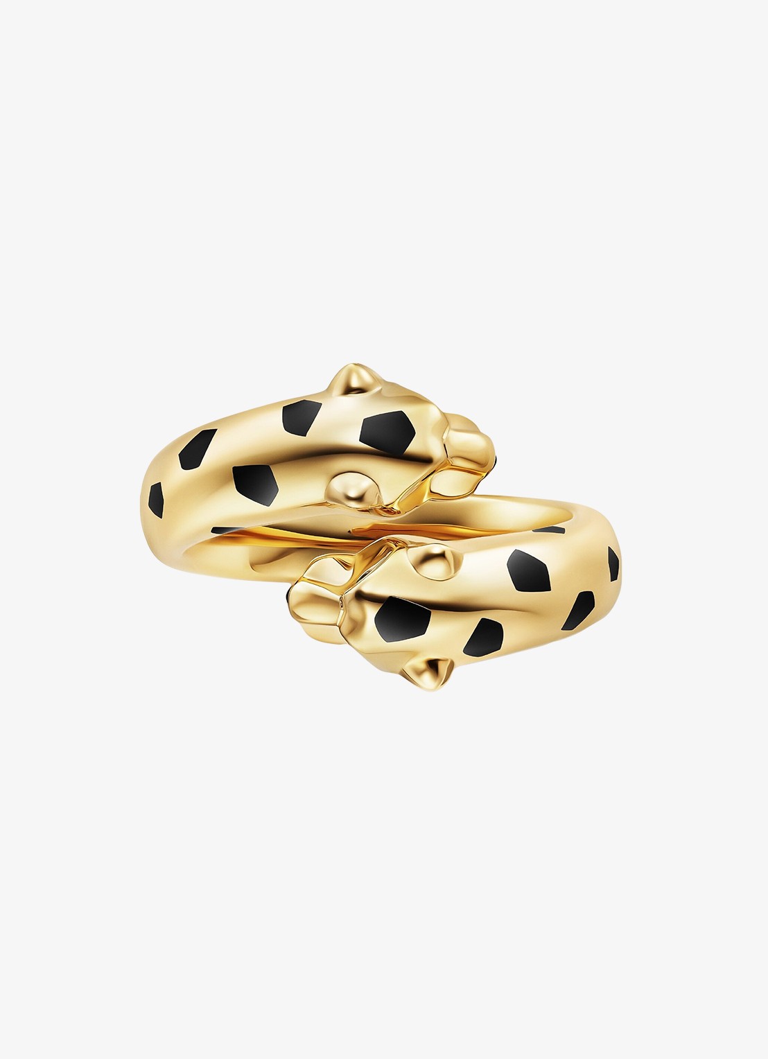Cartier Panthère de Cartier ring van 18 karaat geelgoud met onyx en tsavoriet granaat CRB42401 - detail 6 geelgoud