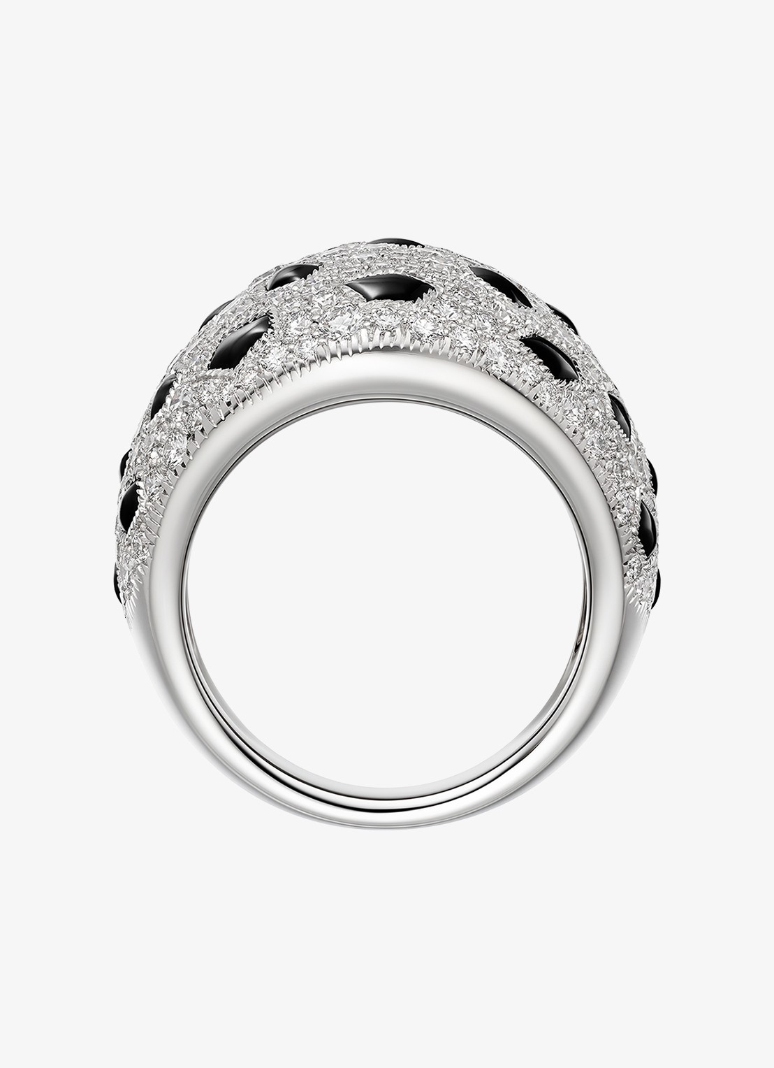 Cartier Panthère de Cartier ring van 18 karaat witgoud met 2.30 ct diamant CRN4788200 - achterkant 3 witgoud