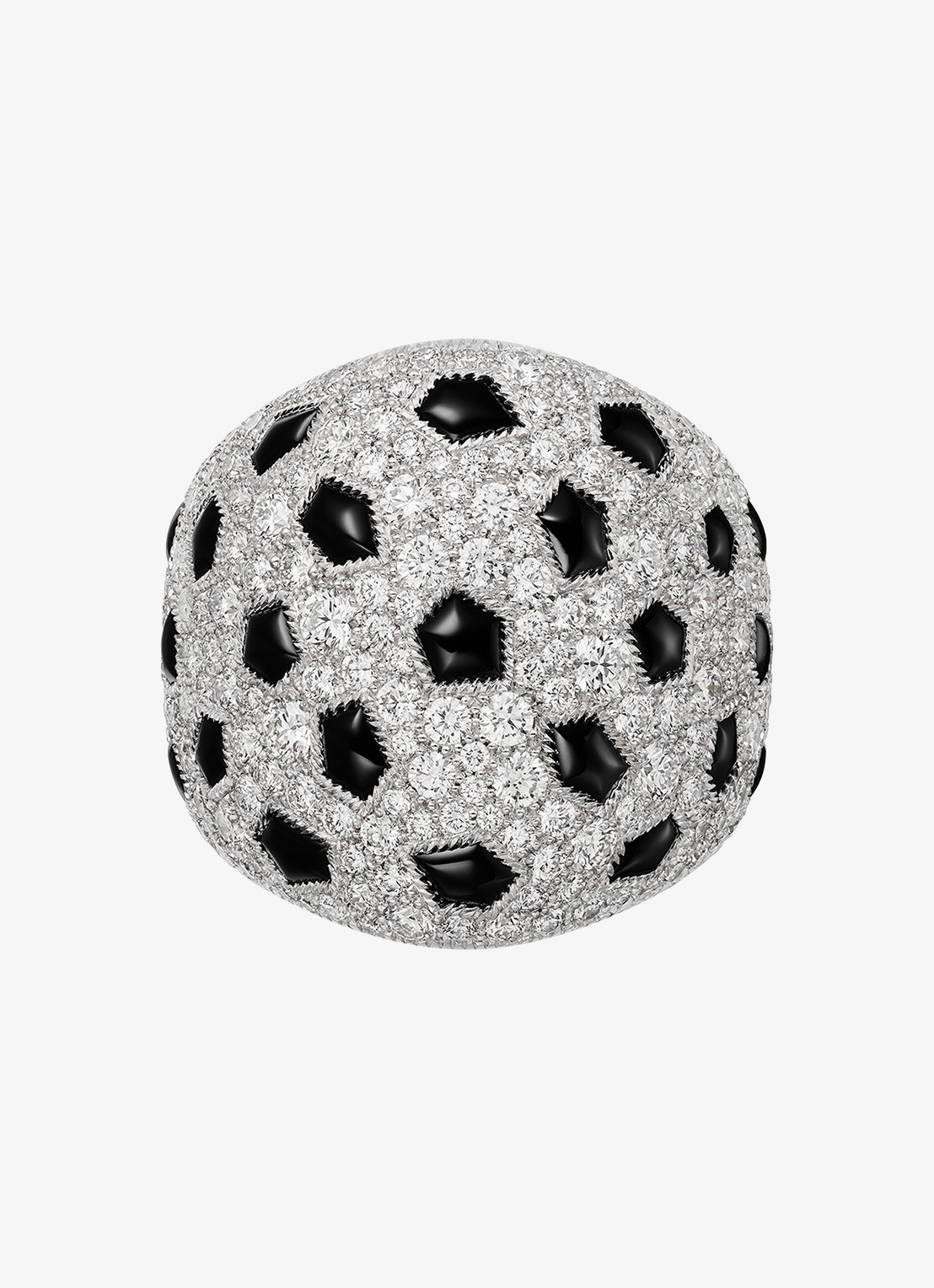Cartier Panthère de Cartier ring van 18 karaat witgoud met 2.30 ct diamant CRN4788200 - detail 5 witgoud