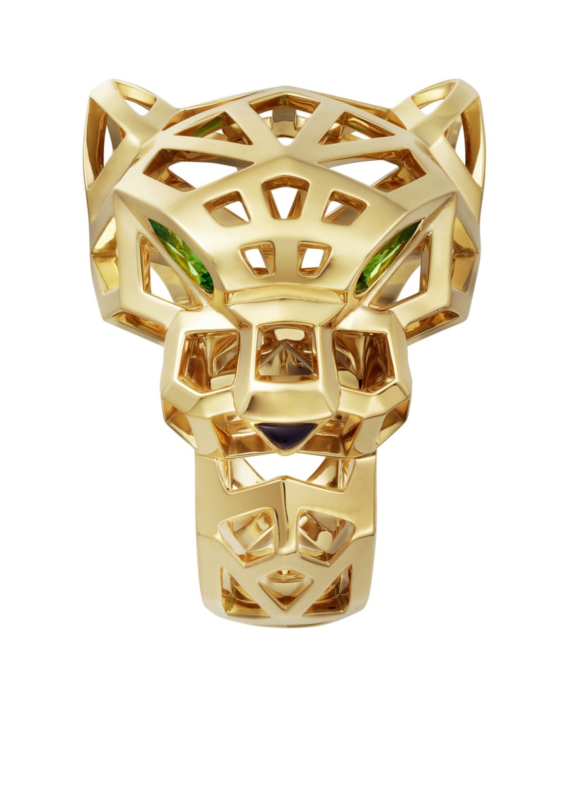 Cartier Panthère de Cartier ring van 18k geelgoud met edelsteen CRN4767955 - detail geelgoud