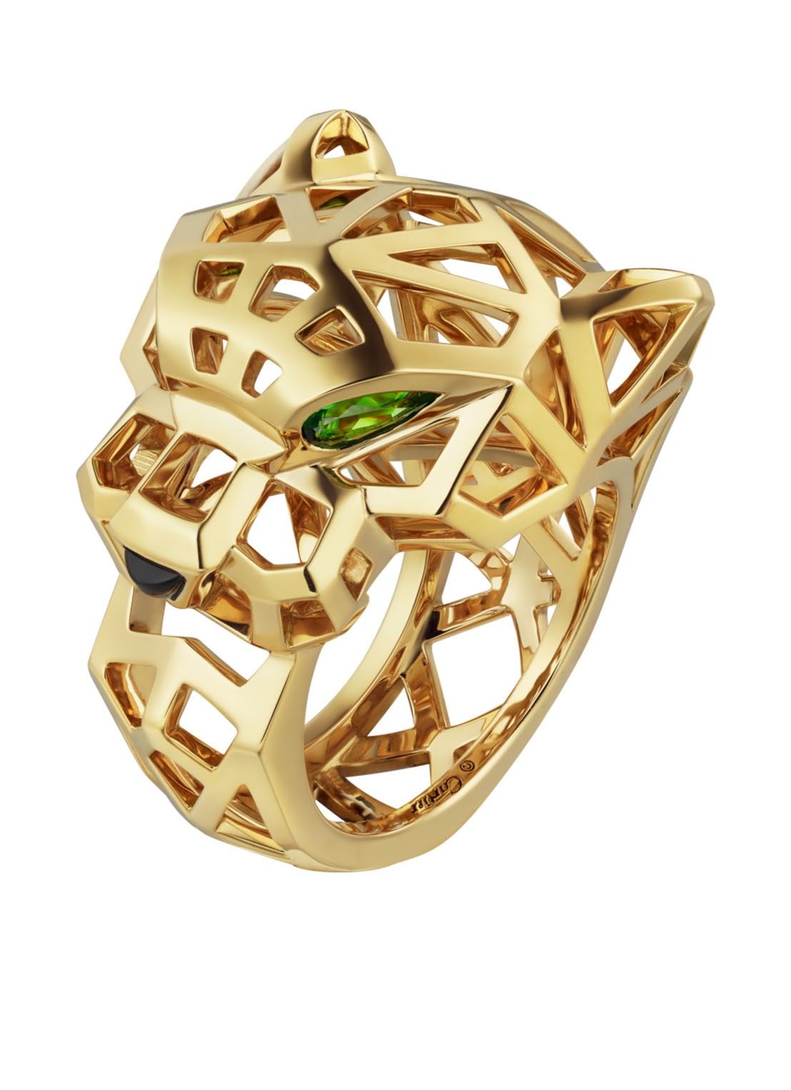 Cartier Panthère de Cartier ring van 18k geelgoud met edelsteen CRN4767955 - voorkant 2 geelgoud