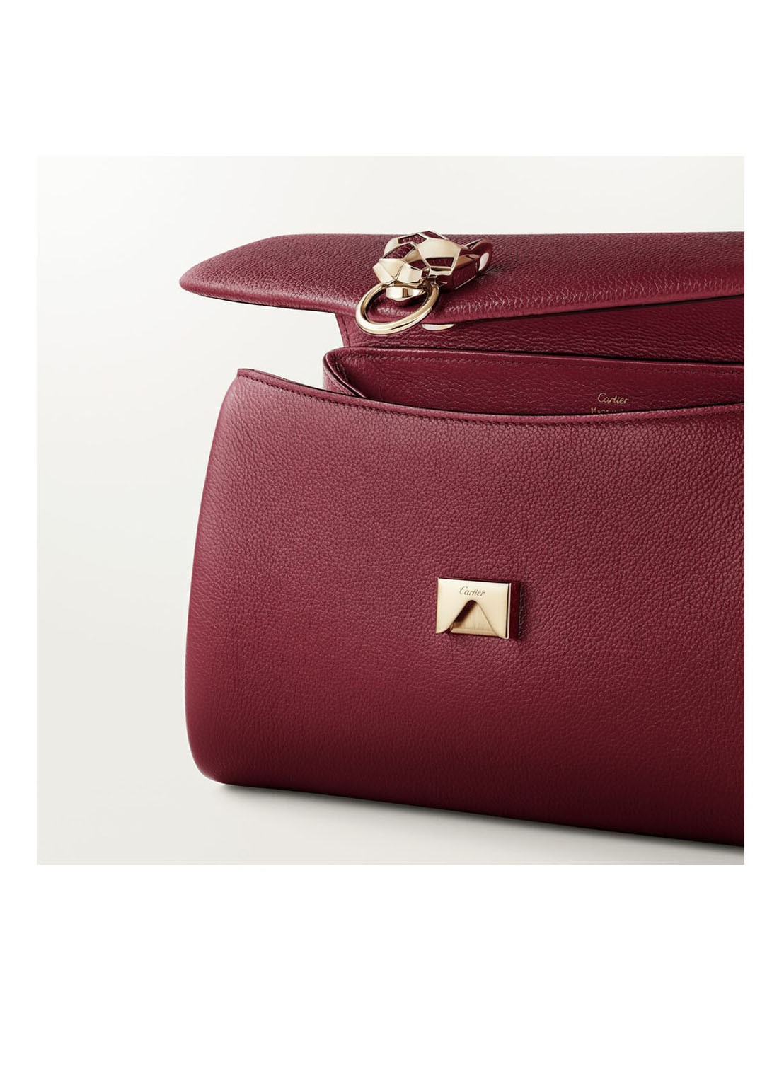 Cartier Panthère de Cartier Small crossbodytas van kalfsleer CRL1002398 - detail 2 bordeauxrood