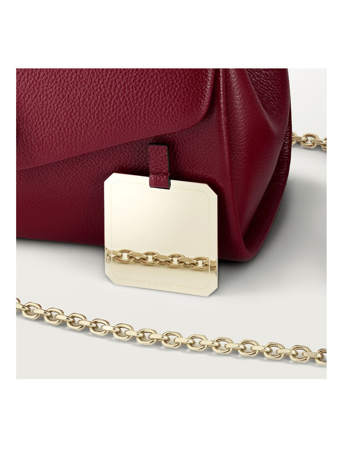 Cartier Panthère de Cartier Small crossbodytas van kalfsleer CRL1002398 - detail 4 bordeauxrood