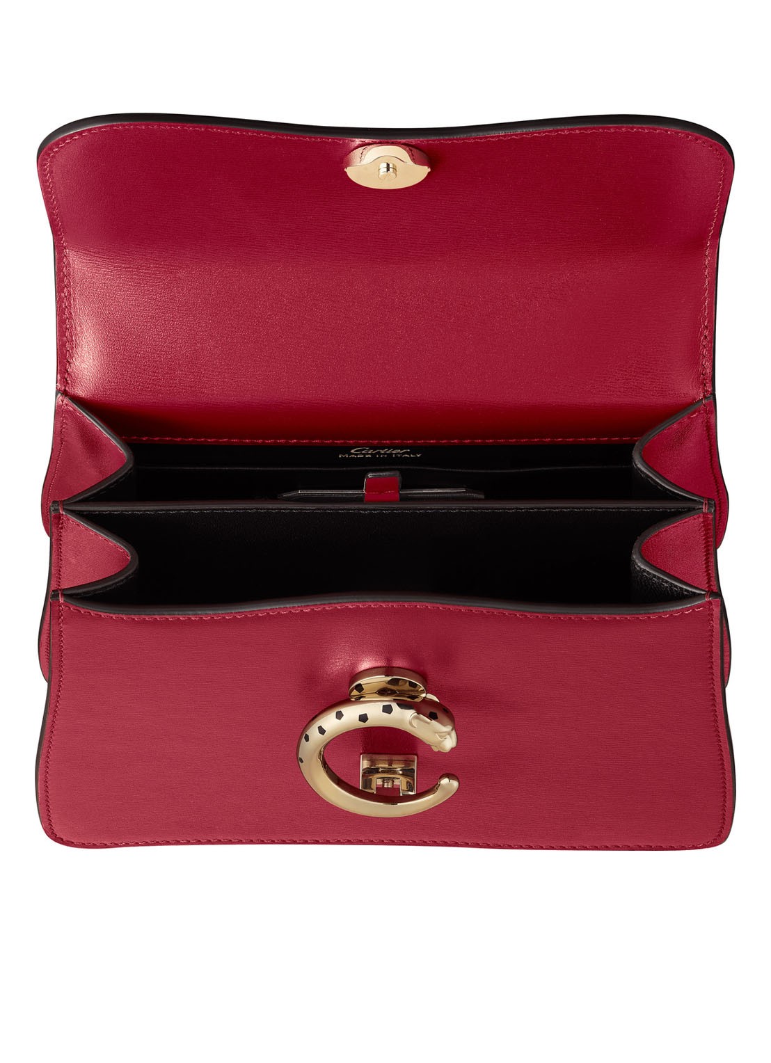 Cartier Panthère de Cartier-tas met handvat CRL1002326 - detail 3 kersenrood